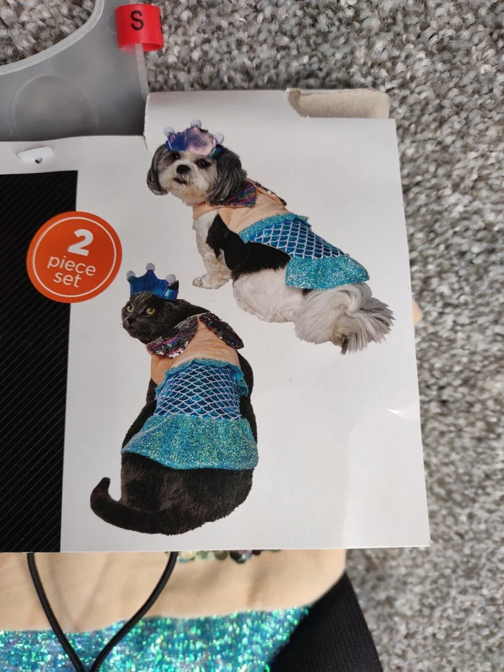 Dog Costume MERMAID Sz Small Pet Halloween Costume NEW Shih Tzu Pug Jack Russe